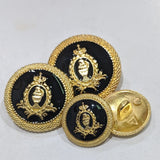 Blazer with Classic Crest / Gold & Black Epoxy / Shank