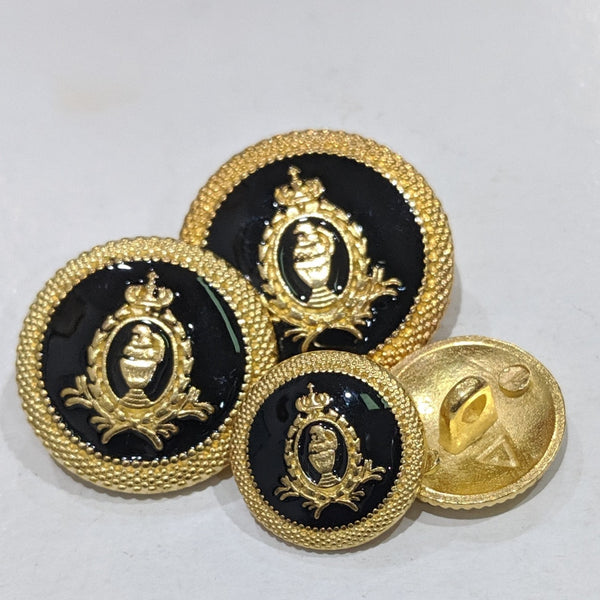 Blazer with Classic Crest / Gold & Black Epoxy / Shank