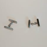 Cufflinks / Bar / Nickel