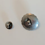 Silver / Rope Edge / Pearl Centre Dome