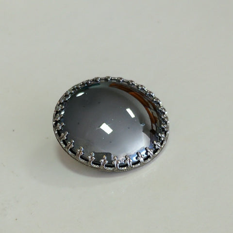 Gunmetal / Round / Glass