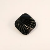 Black (Silver) / Square / Glass / Shiny