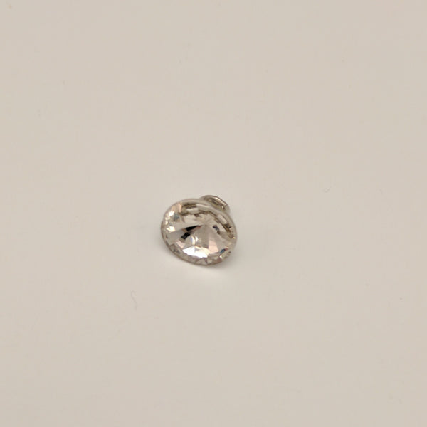 Clear (diamond) / Single Diamante / Shank