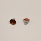 Orange / Single Diamante / Shank