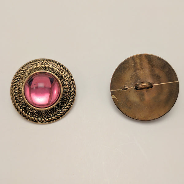 Pink Dome / Bronze / Detail on Border