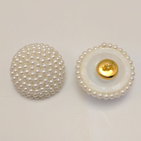 Pearl Beaded / Handmade / Shank