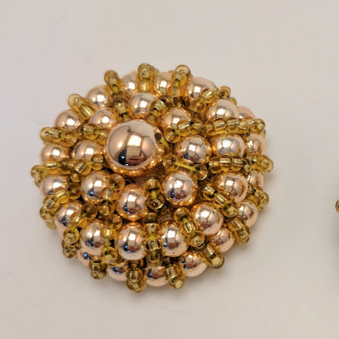 Gold Beaded / Handmade / Shank