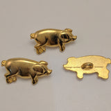 Gold matte pig