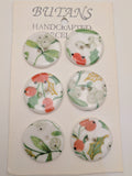 White / Holly / Porcelain (card of 6)