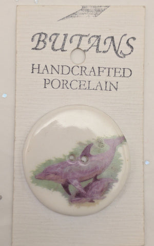 White / Dolphin / Porcelain