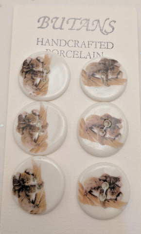 White / Koala / Porcelain (card of 6)