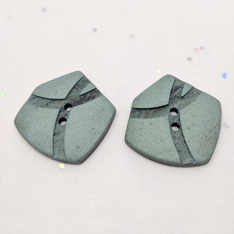 Light Blue / Polyester / 2 Hole