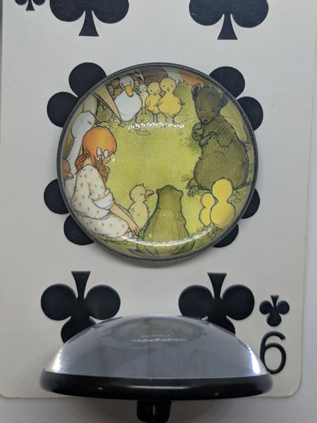 Alice In Wonderland / Alice with Animals / Acrylic Dome