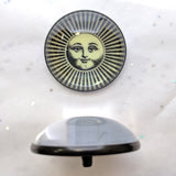Sun with a Face / Glow in the Dark / Acrylic Dome