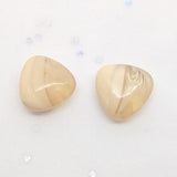 Apricot / Triangle / Half transparent / Shank