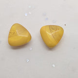 Orange / Triangle / Half transparent / Shank