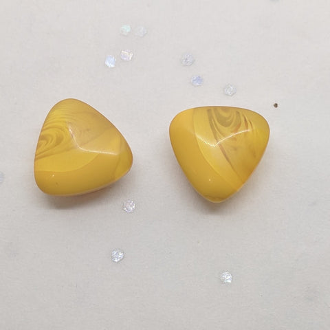 Orange / Triangle / Half transparent / Shank