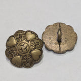 Brass / Hearts and birds / Metal / Matte