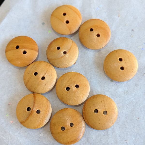 Wooden Buttons / 2 Hole