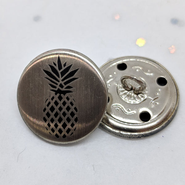 Pineapple / Black and Silver / Shank