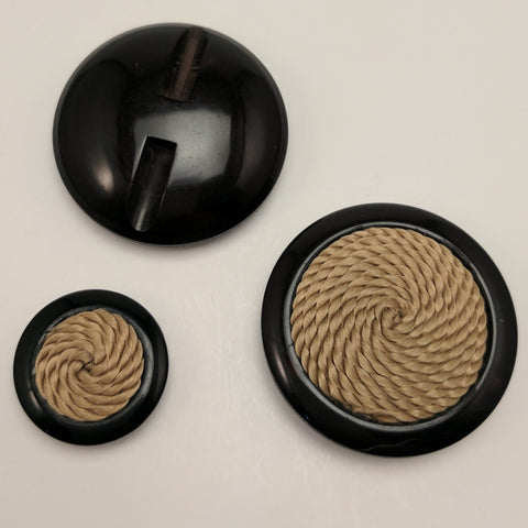 Brown / Spiral / Matte / Cord centre