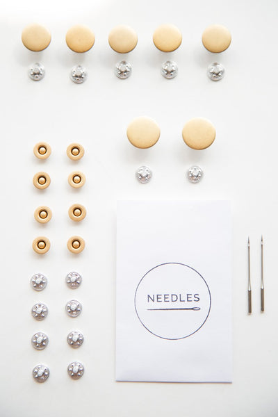 Jeans Making Hardware KIT / Button Fly