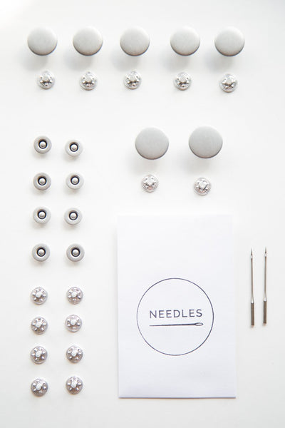 Jeans Making Hardware KIT / Button Fly