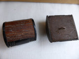 Half Circle / Brown / Toggle / Matte