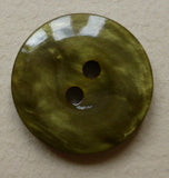Green  (Olive)  / Marbled  / Shiny Button