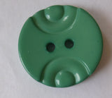 Green / Indented / Shiny Button