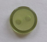 Lime Green  / Classic Flat / Shiny Button