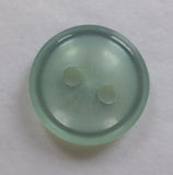 Button Aqua Green / Classic Flat / Shiny