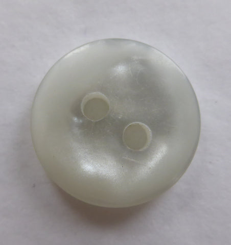 Button Iceberg Green  / Marbled Pearly / Shiny