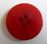Button Red / Classic / Matte