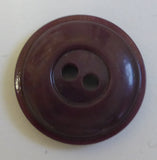 Button Purple / Rimmed / Shiny