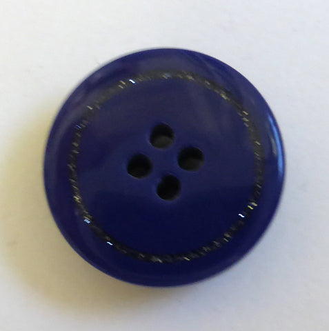 Button Purple (Dark) / Sparkle / Shiny