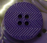 Button Purple / Zig Zag / Matte