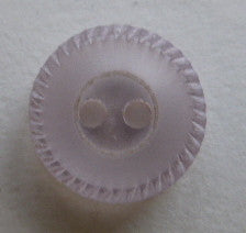 Button Purple / Lined Detail Edge / Matte