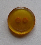 Button Orange / Rimmed / Shiny