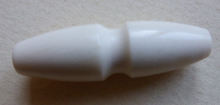 Natural Bone Horn Button / Toggle Shape / Matte