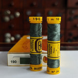 Green Sage #190 - Seta Bozzolo Buttonhole Silk Twist / 10m spool