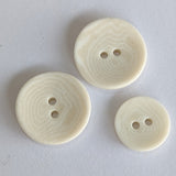 Cream Corozo / 2 Hole