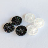 Glitter Shirt Buttons