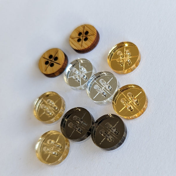Cross Shirt Button