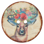 Coconut / Deer / Flowers