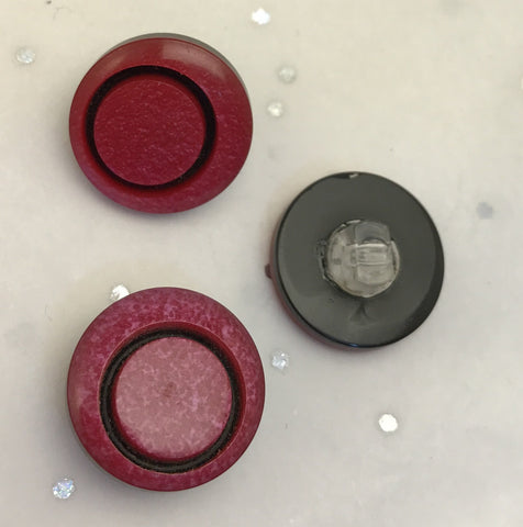 Pink glitter / Circle offset /  Shiny