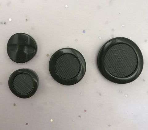 Green textured / Curved / Shiny edge