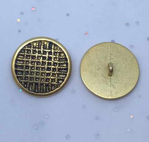 Gold / Rope weave patterned