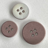 Metallic Coloured Button / Shell / Matte