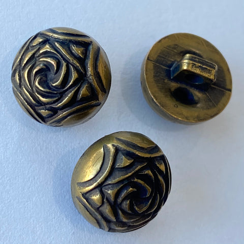 Decorative Flower / Plastic / Shank